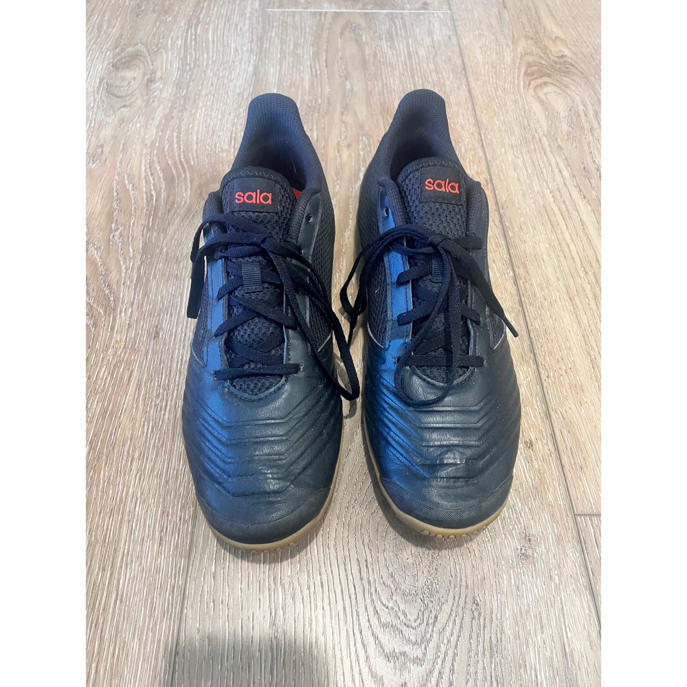 Adidas Predator 19.4 Sala Indoor Soccer Shoes Mens 11 Black Gum Futbol D97975